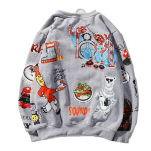 Kanye West W.C.D Smile Sweatshirt