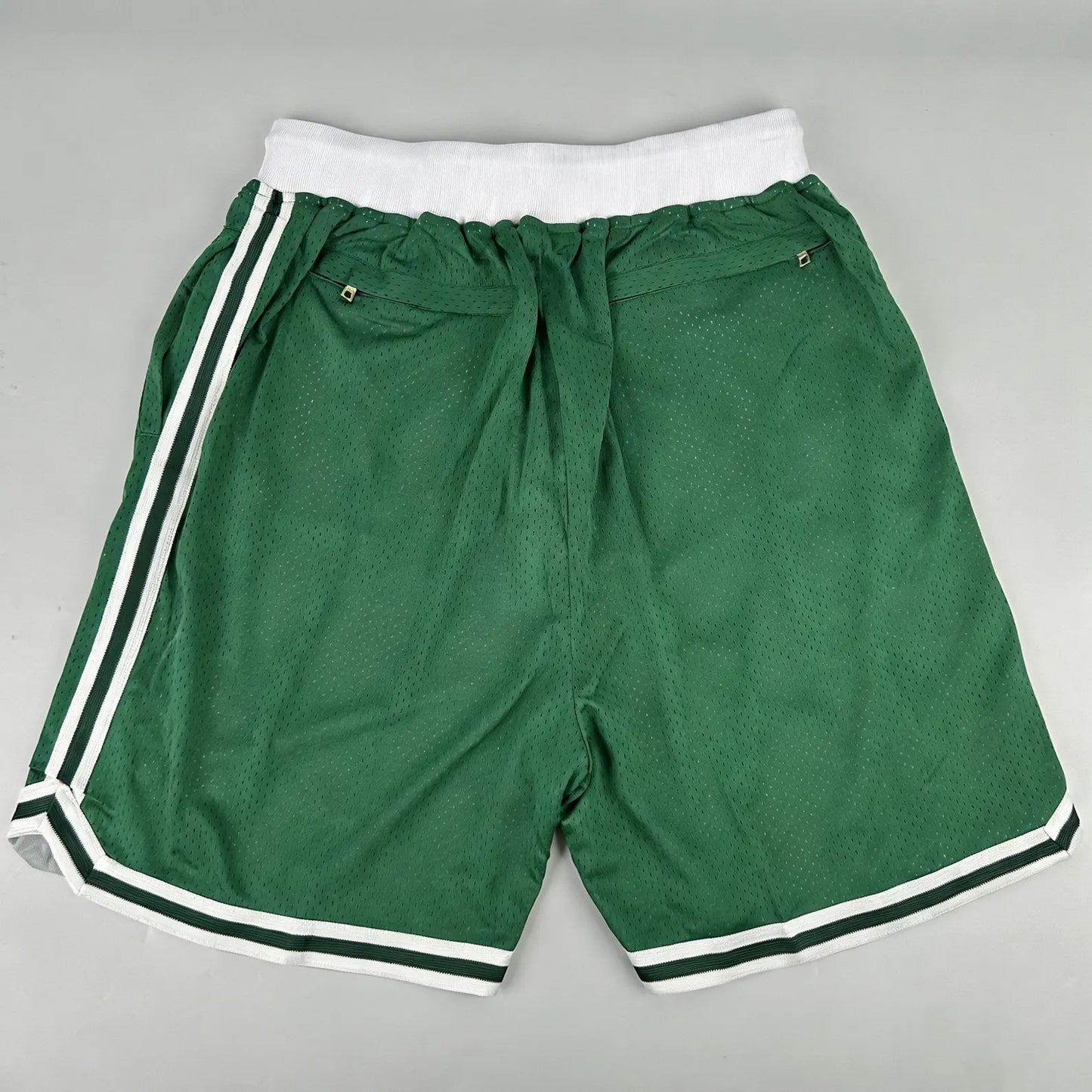 Legend Big Bird 3 Basketball Shorts, Green Mesh Athletic Shorts, Retro Streetwear Sports Shorts