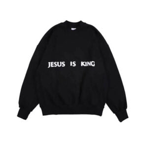 Jesus Is King Casual Long Sleeve Shirt