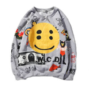 Kanye West W.C.D Smile Sweatshirt