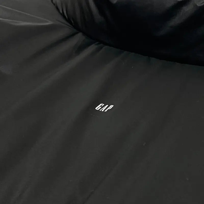 YGEBB Mock Neck Puffer Jacket In Black
