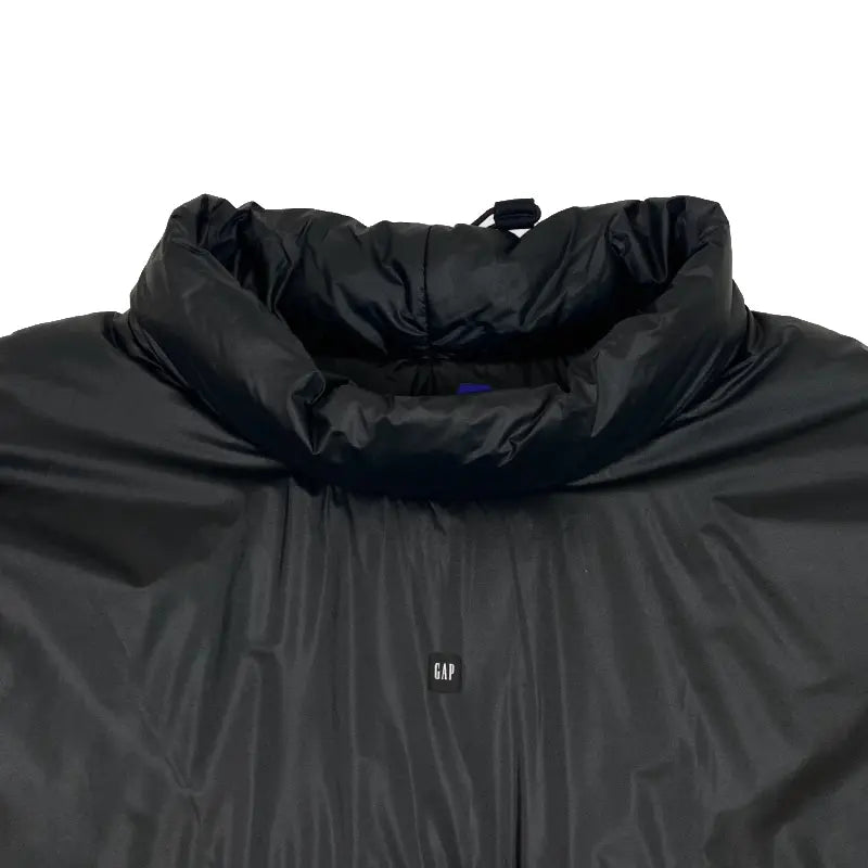 YGEBB Mock Neck Puffer Jacket In Black