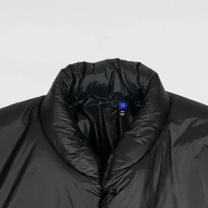 YGEBB Long Round Jacket In Black