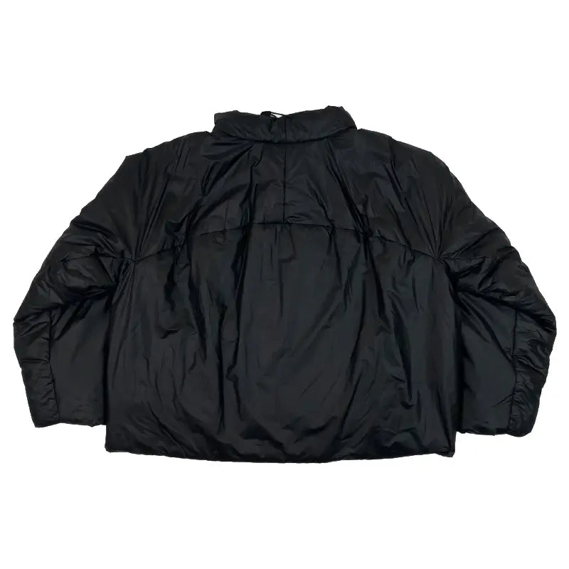 YGEBB Mock Neck Puffer Jacket In Black