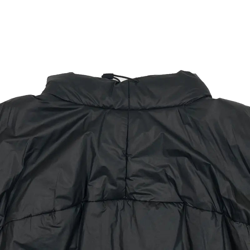 YGEBB Mock Neck Puffer Jacket In Black