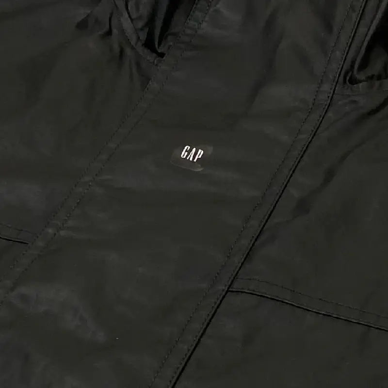 YGEBB Coated Cotton Light Parka Jacket – True Black