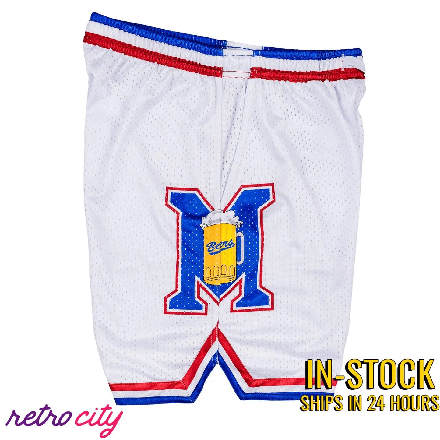 BASEketball Beers Retro Mesh Pocket Shorts *IN-STOCK*